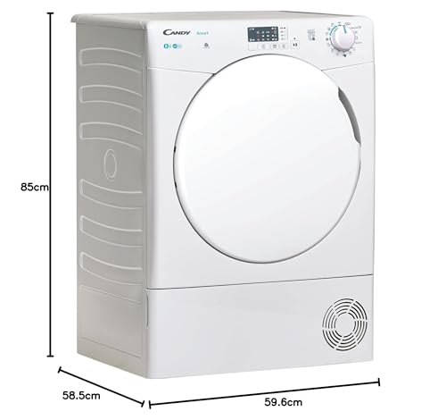 Candy Smart CSE C8LF-S, Secadora de 8 kg