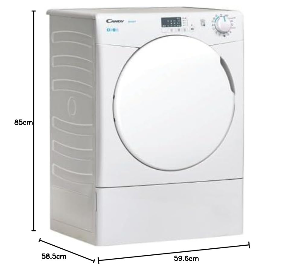 Candy Smart CSE C8LF-S, Secadora de 8 kg
