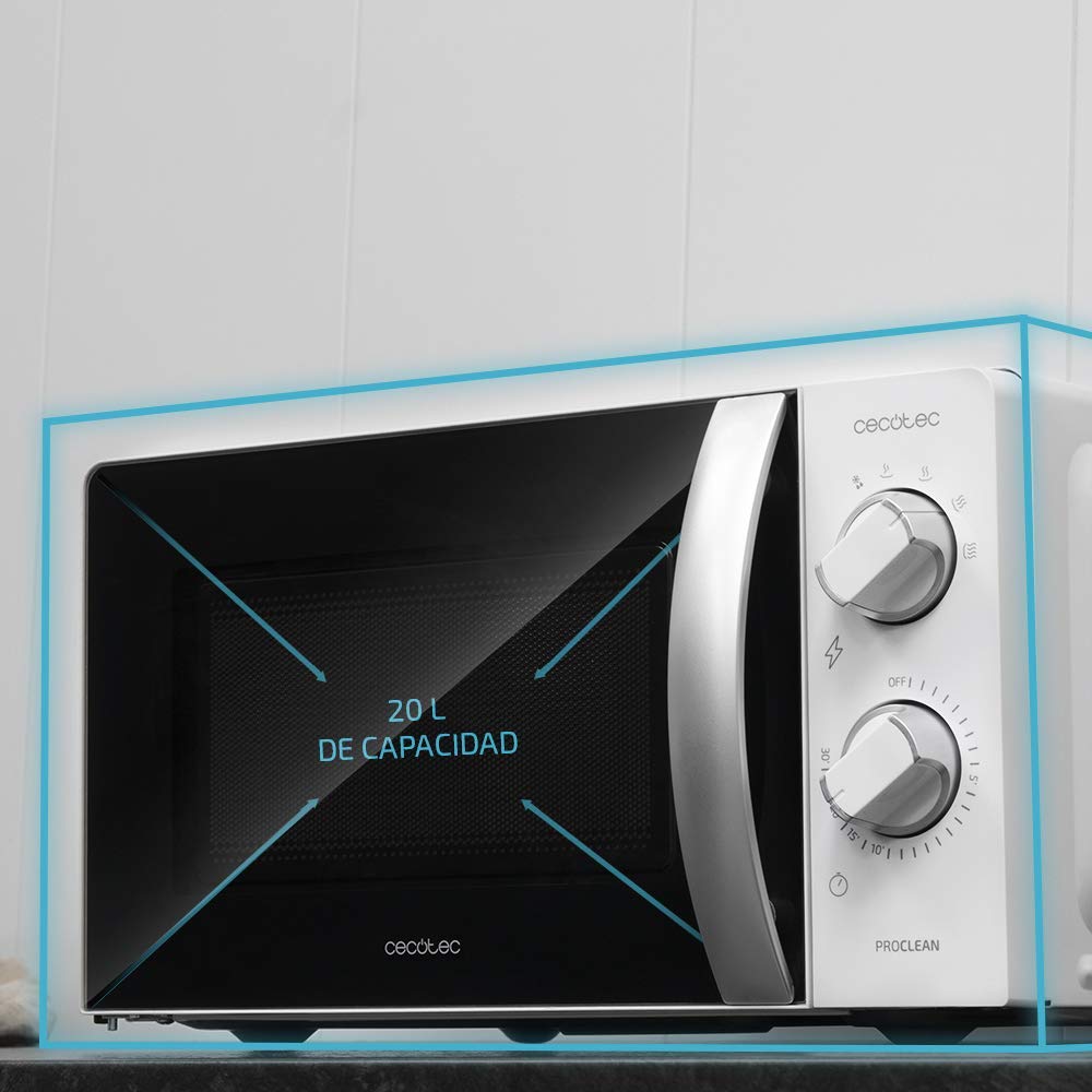 Cecotec Microondas ProClean 2010. 700 W