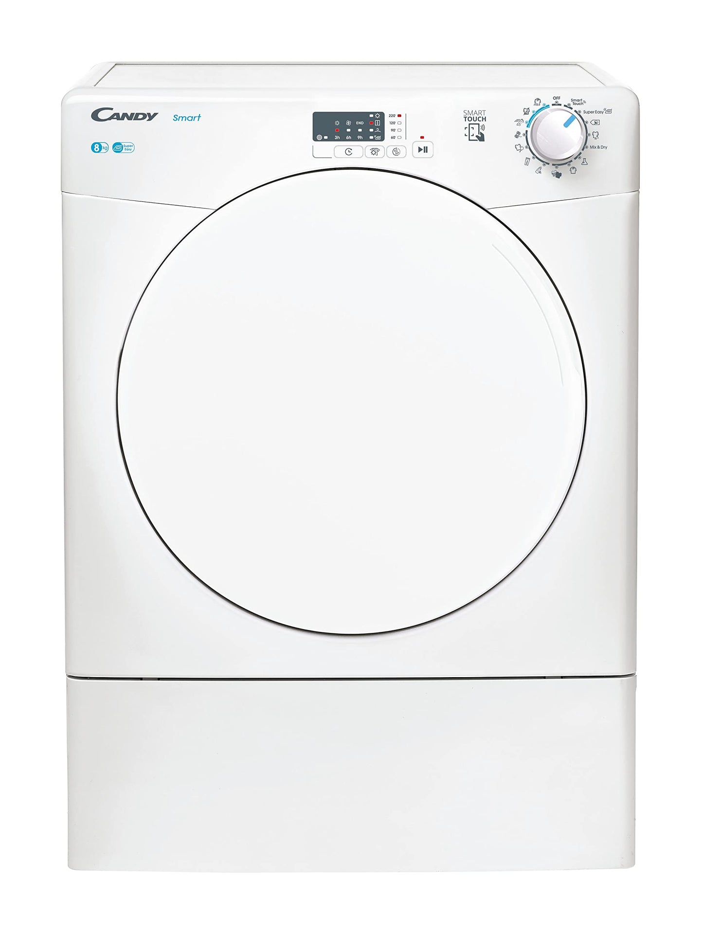 Candy Smart CSE C8LF-S, Secadora de 8 kg